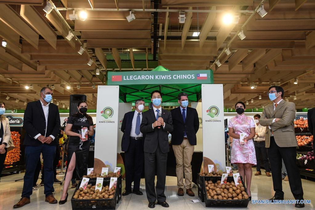 Kiwis chinos debutan en mercado chileno para satisfacer demanda de frutas de contraestación