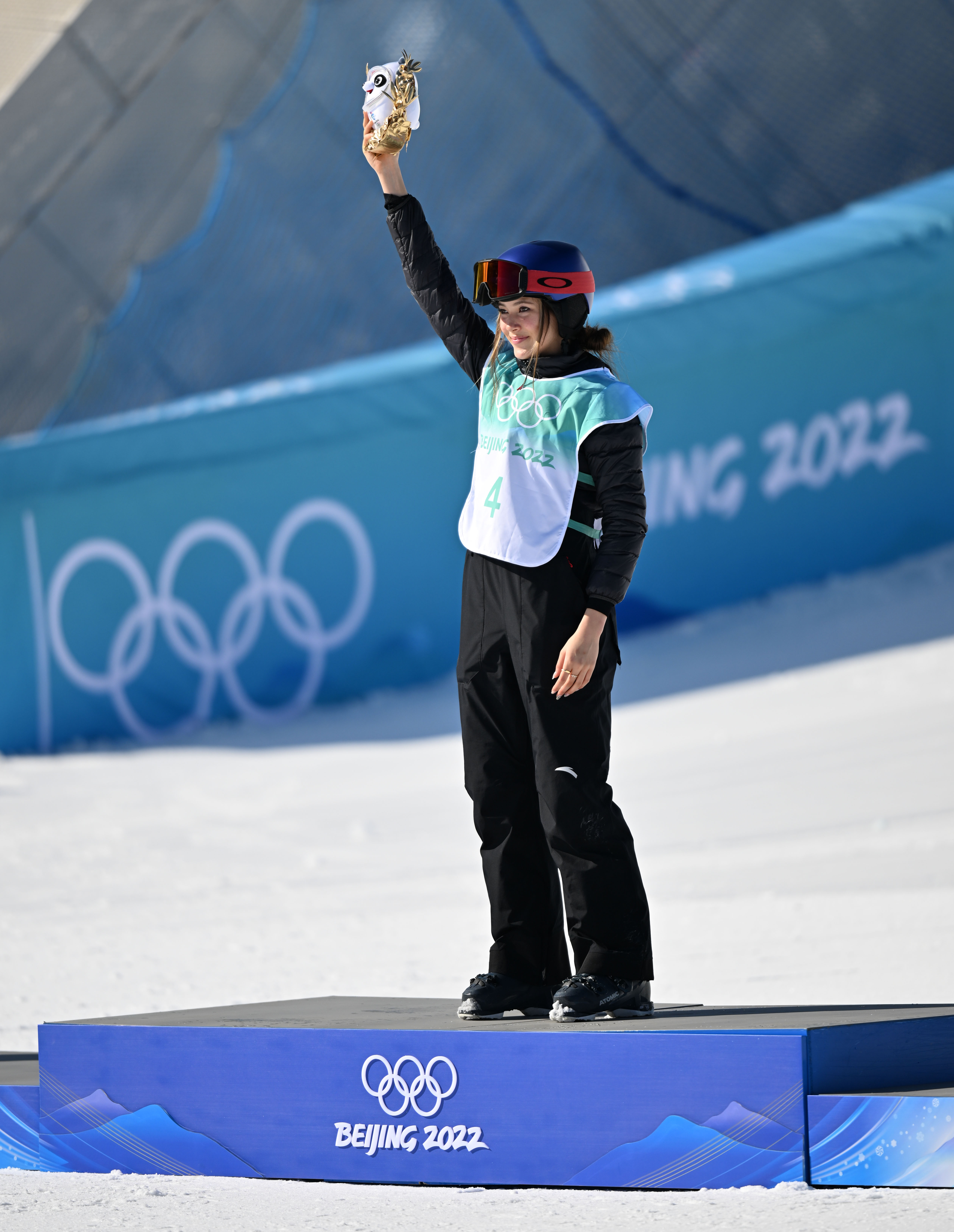 Atleta china Gu Ailing gana histórico oro en esquí acrobático big air femenino en Juegos Olímpicos de Invierno Beijing 2022