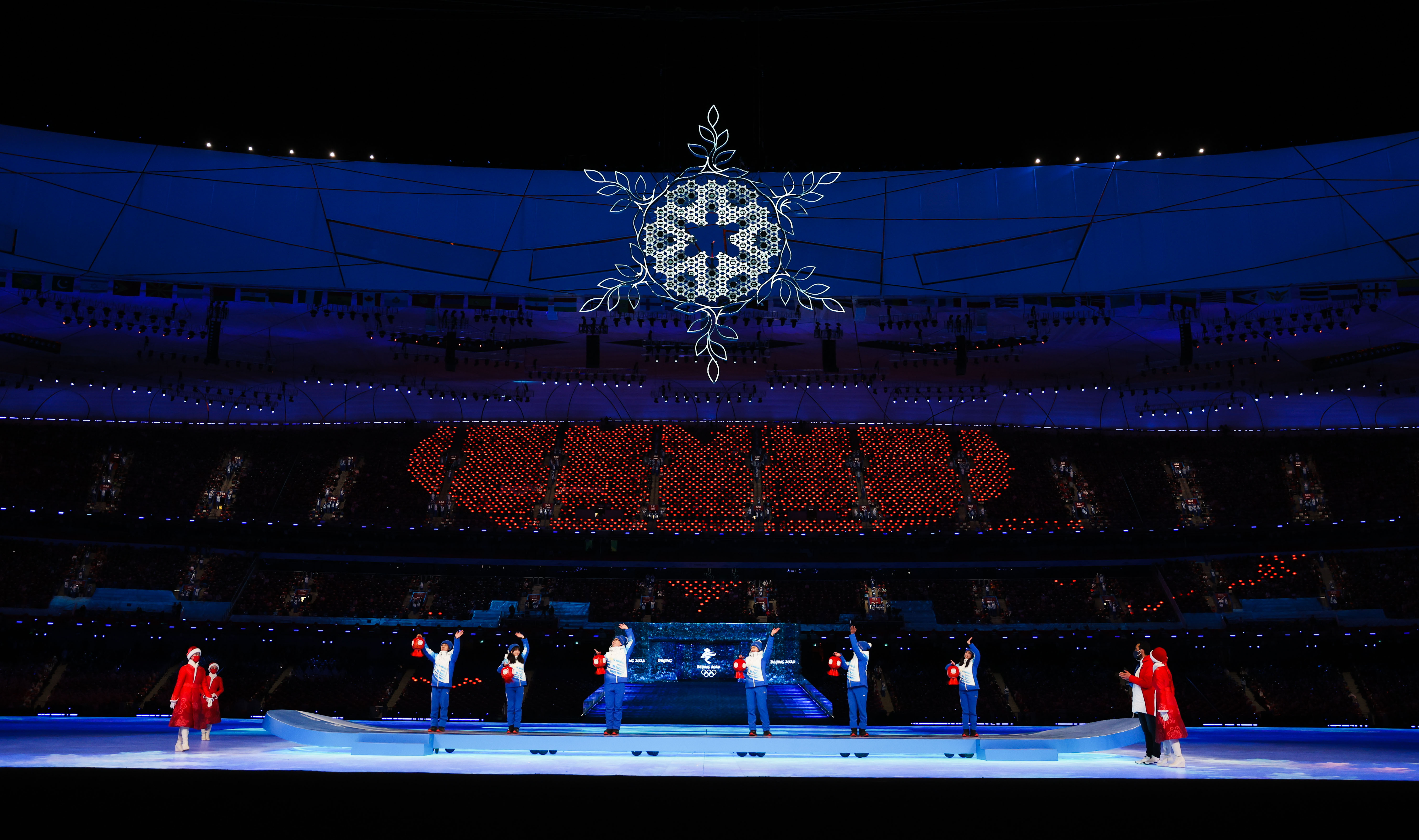 Ceremonia de clausura de los Juegos Olímpicos de Invierno de Beijing 2022