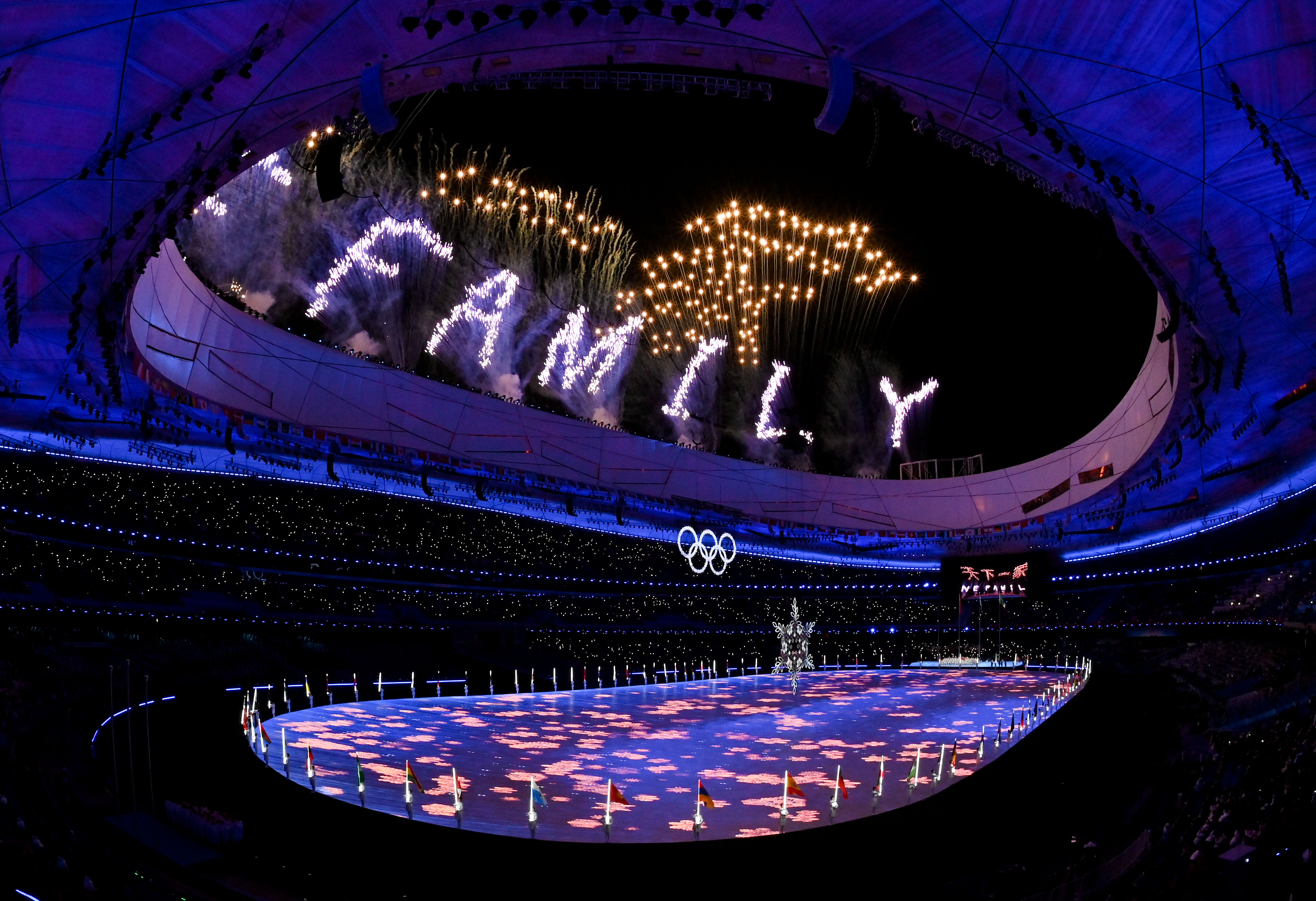 Ceremonia de clausura de los Juegos Olímpicos de Invierno de Beijing 2022