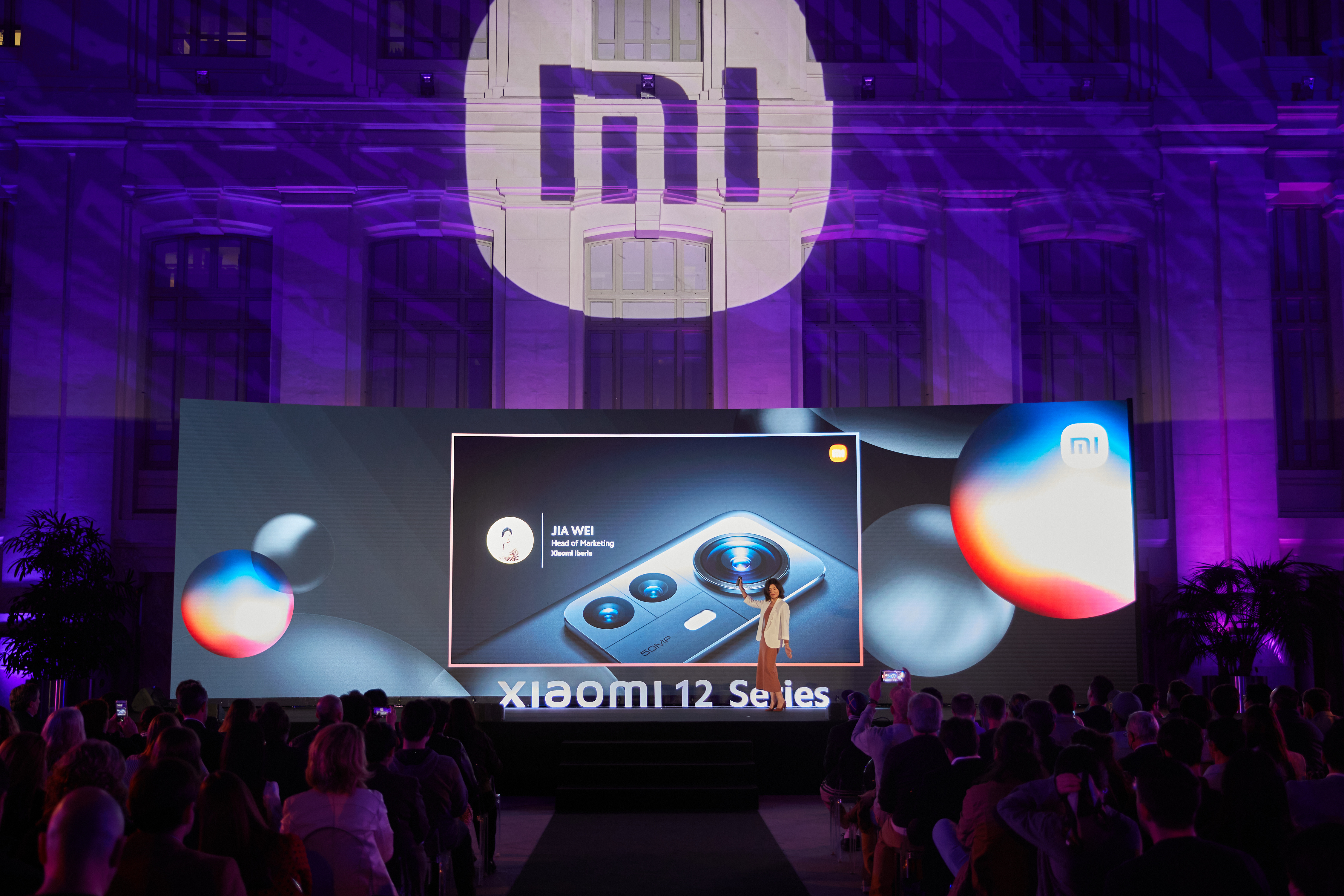 Evento de lanzamiento de nuevos productos de Xiaomi en Madrid, España