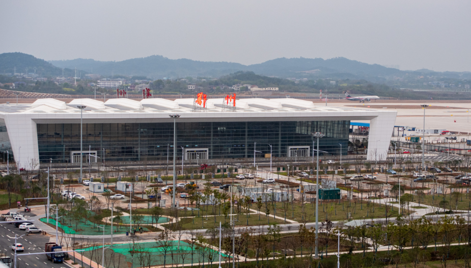 Primer aeropuerto de carga de China completa prueba de vuelo de carguero