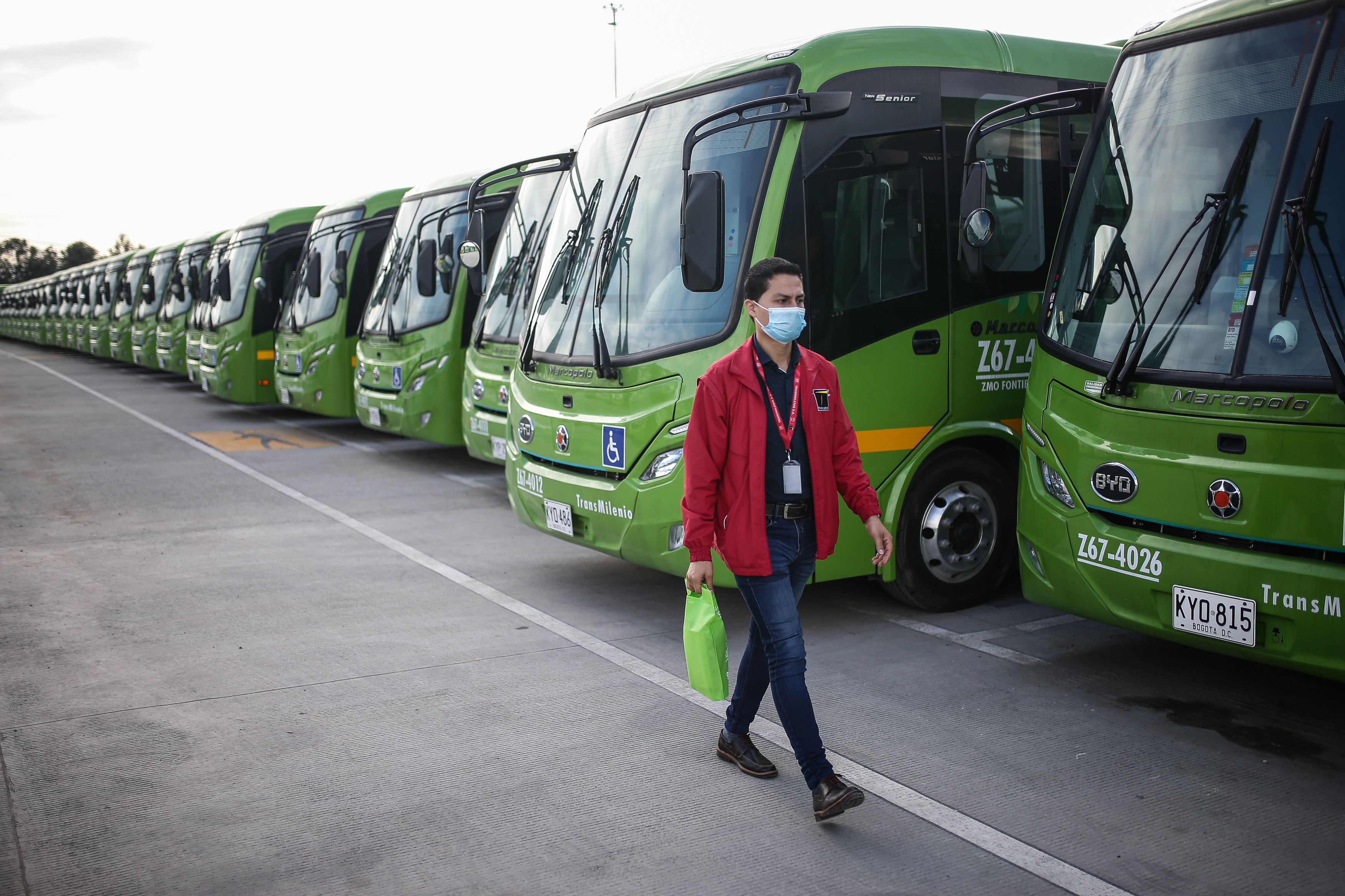 ESPECIAL: Con autobuses chinos, Bogotá avanza en su propósito de tener la flota eléctrica más grande por fuera del país asiático