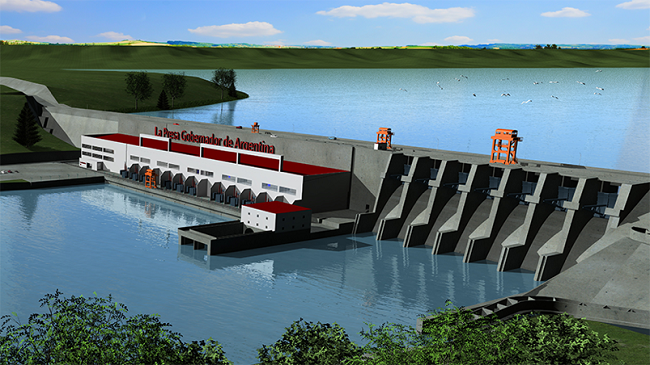 Proyecto hidroeléctrico NK/JC en Argentina