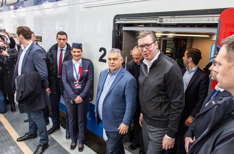 Se puso en funcionamiento el tramo Belgrado-Novi Sad en Serbia del Ferrocarril Hungría-Serbia