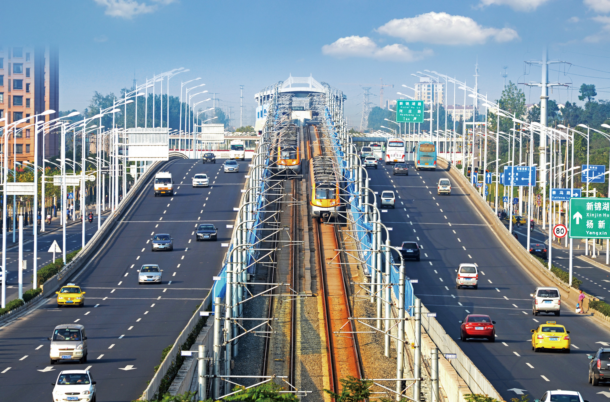 Proyecto de transporte ferroviario urbano de Nanjing
