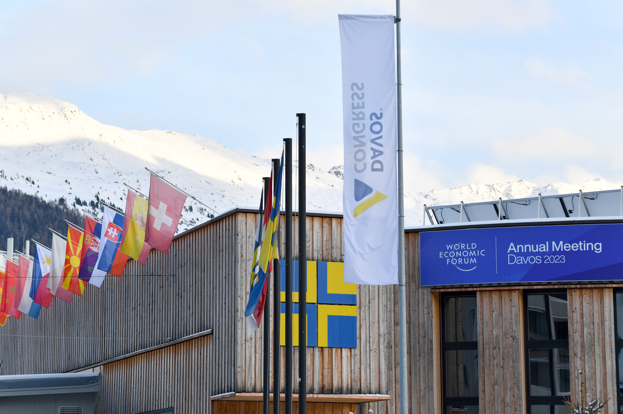 Reunión anual del Foro Económico Mundial inaugurada en Davos, Suiza