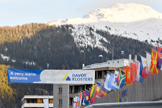 Reunión anual del Foro Económico Mundial inaugurada en Davos, Suiza