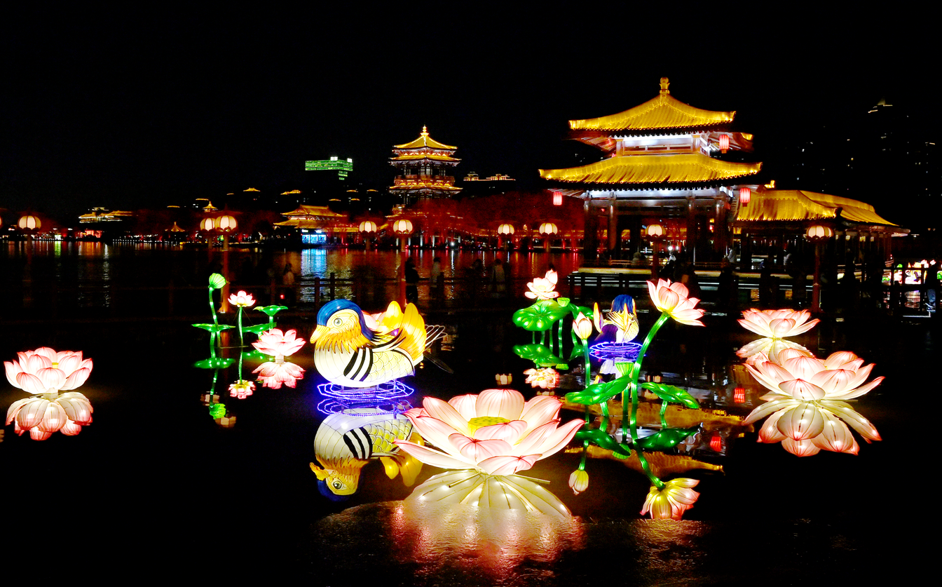 Shaanxi: Linternas en Paraíso Tang en Xi'an