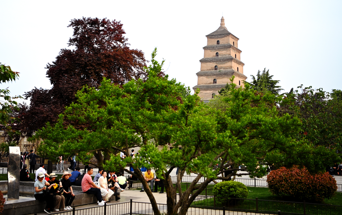 Shaanxi: Pagoda Dayan en Xi'an