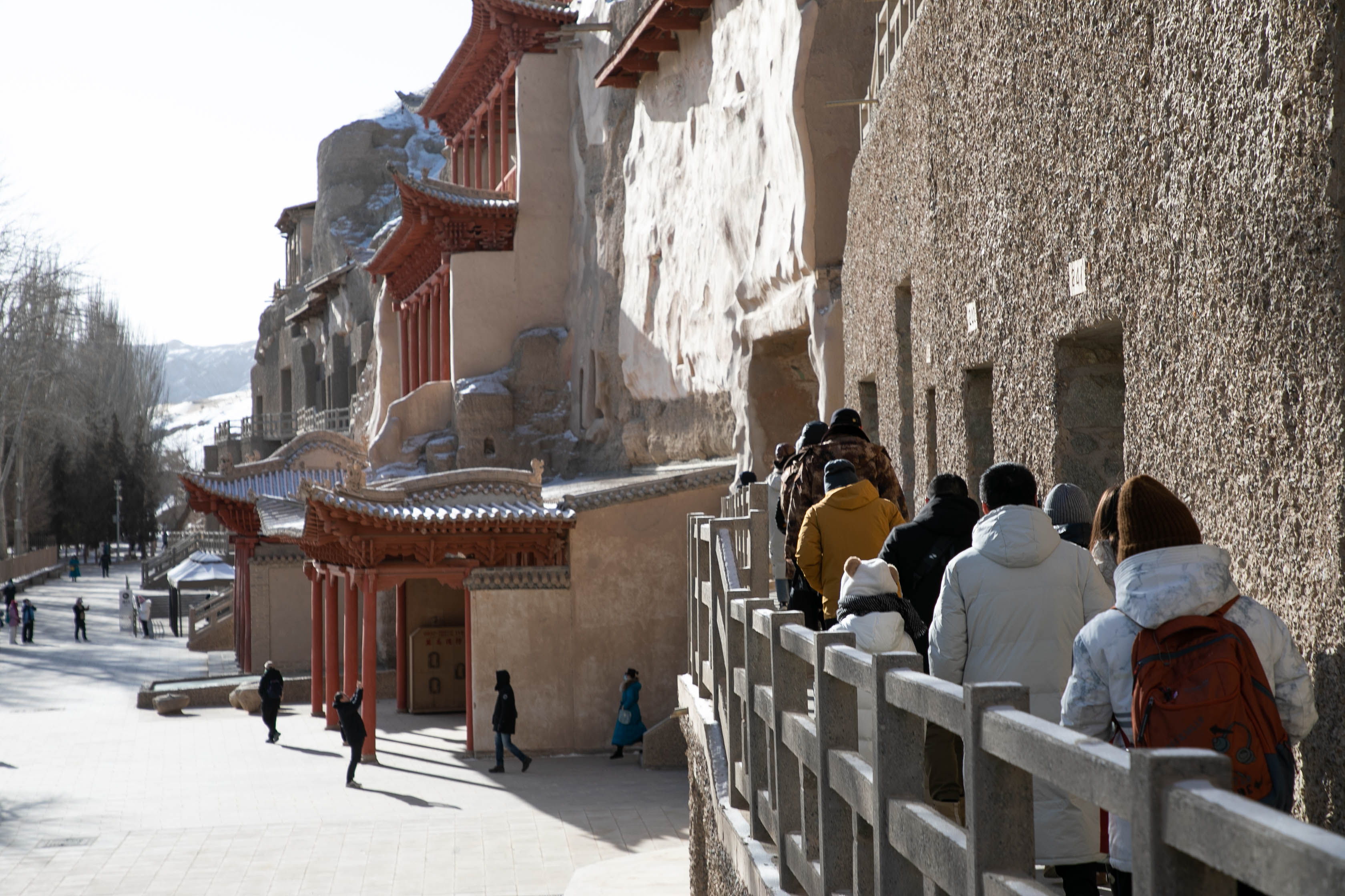 La antigua Ruta de la Seda en la sección de Gansu alberga muchos sitios del patrimonio mundial