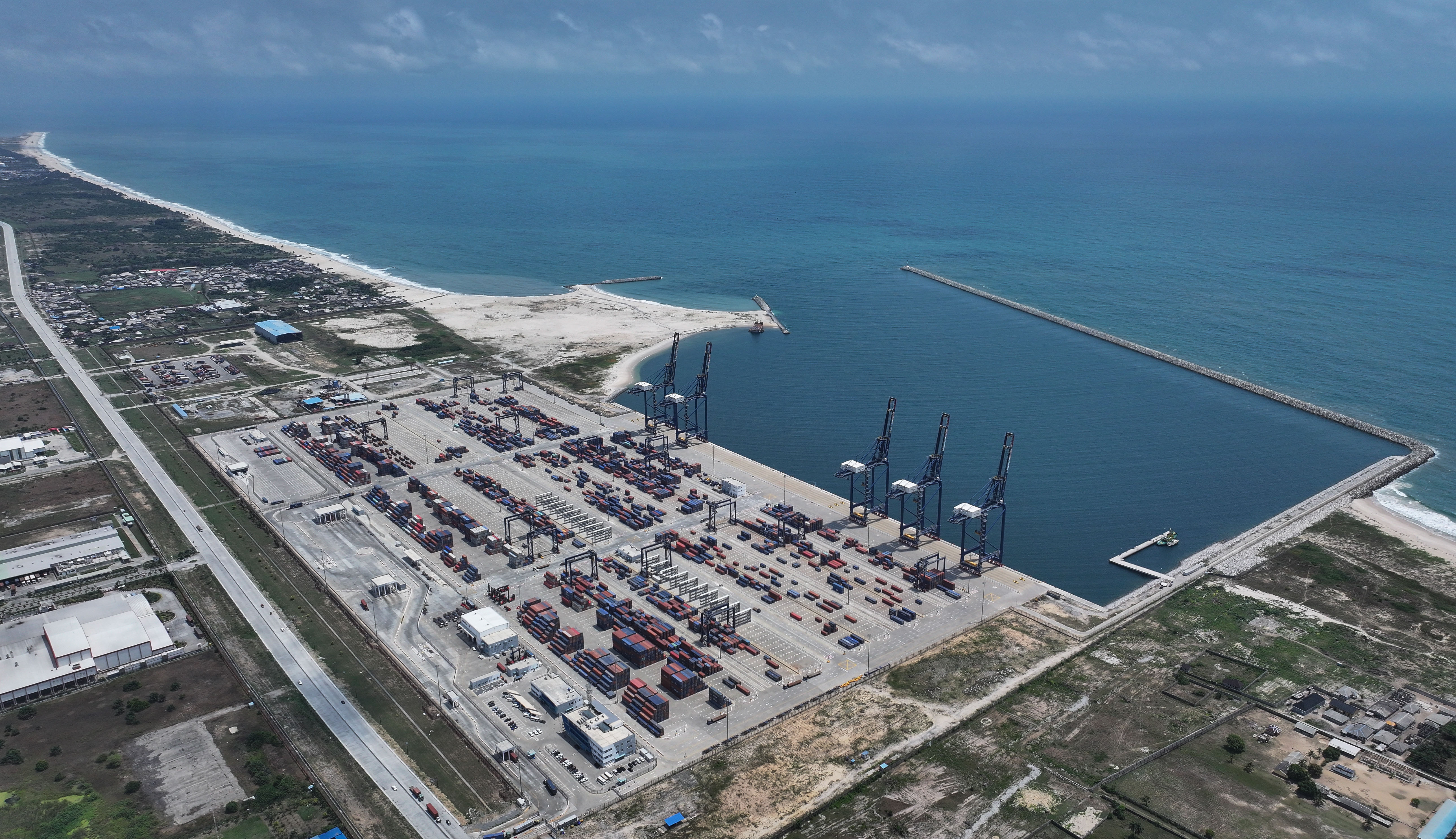 Puerto de Lekki, proyecto de cooperación entre China, Francia y Nigeria